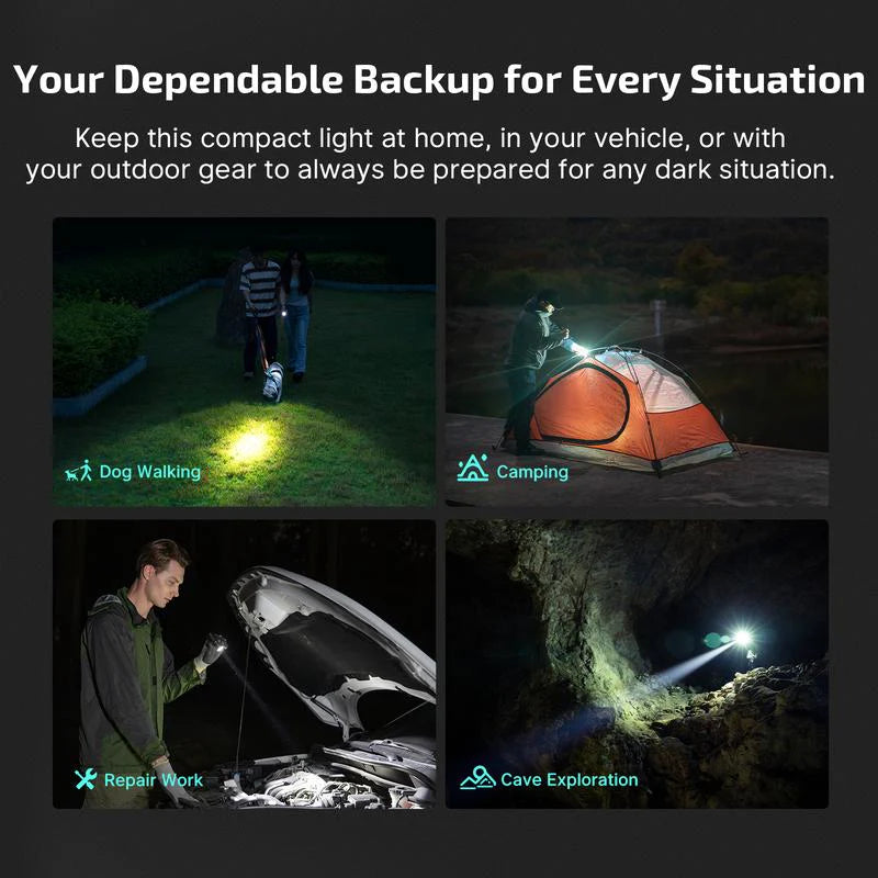 OLIGHT Baton Turbo Compact EDC Flashlight with 510M Long-Range Beam