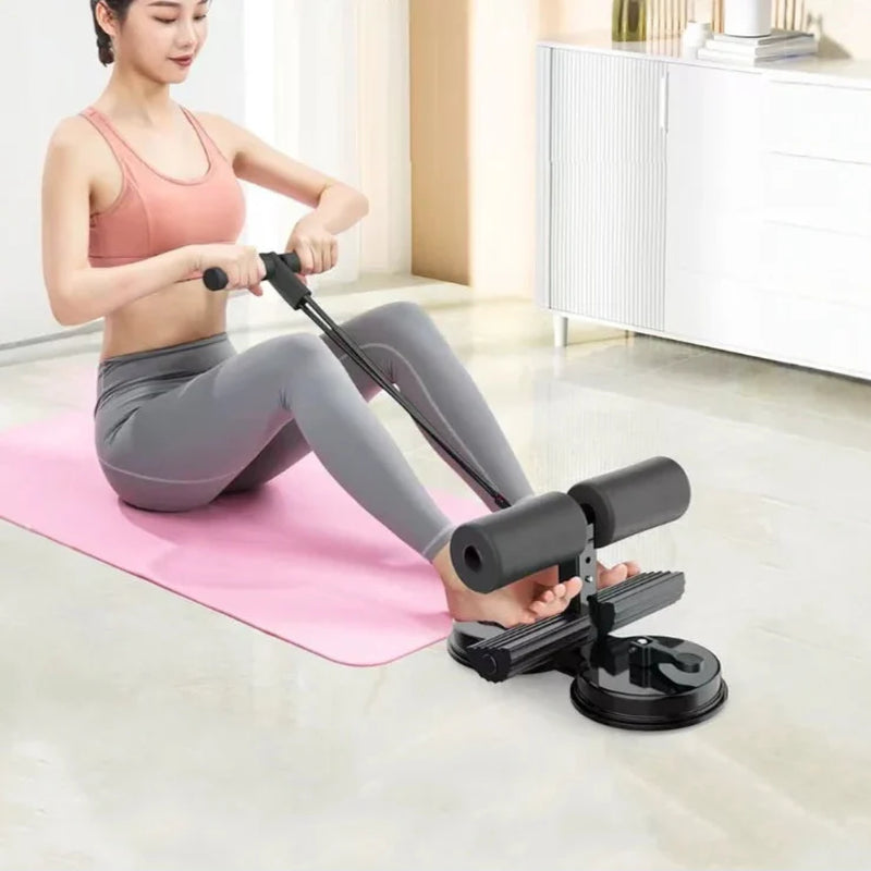 Ab Training Auxiliary Device, Ab Trainer Auxiliary Machine with Bands, Multi-Functional Adjustable Ab Trainer Equipment, Ab Trainer Auxiliary Equipment for Home & Gym