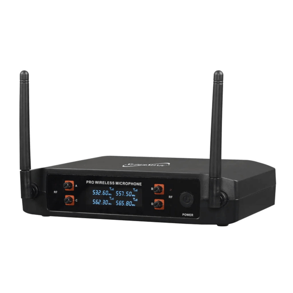 Supersonic 4 Channel 2.4G Wireless Microphone System