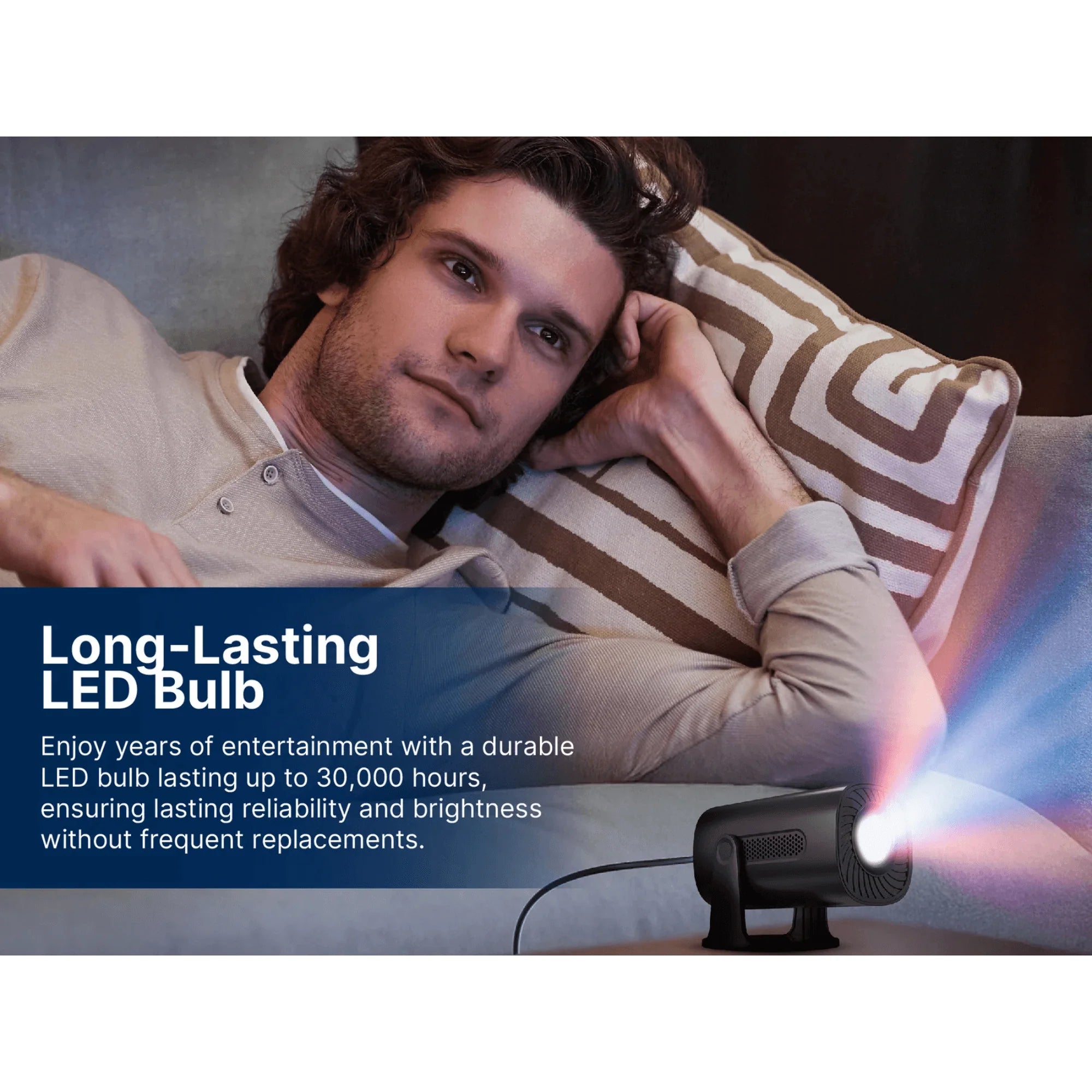 Emerson 120" Home Theater LCD Projector