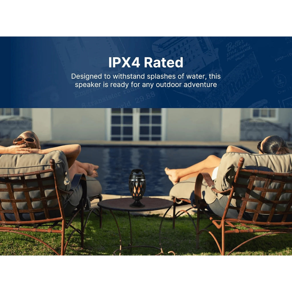 Emerson Outdoor Flame Light Bluetooth Speaker