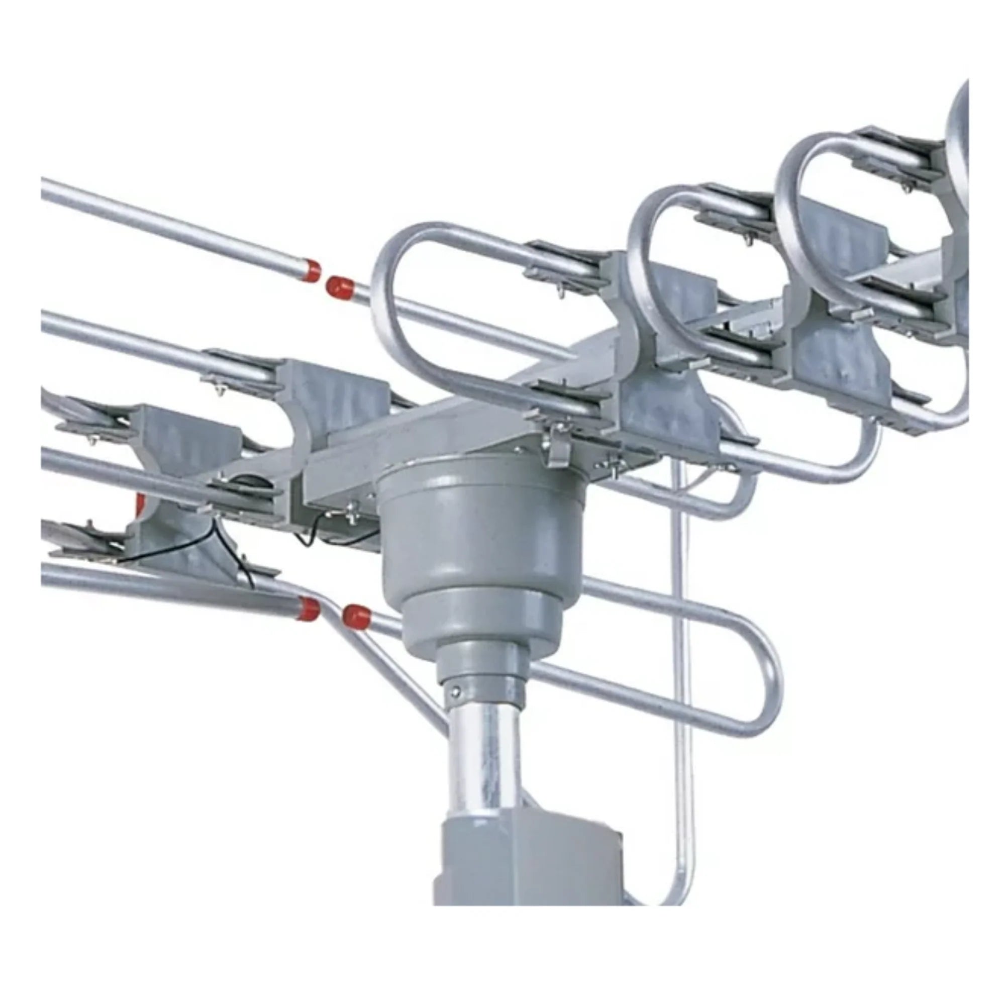 Supersonic 360-Degree HDTV Digital Amplified Motorized Antenna with Remote Control, Supports 2 TV Sets (SC-603)