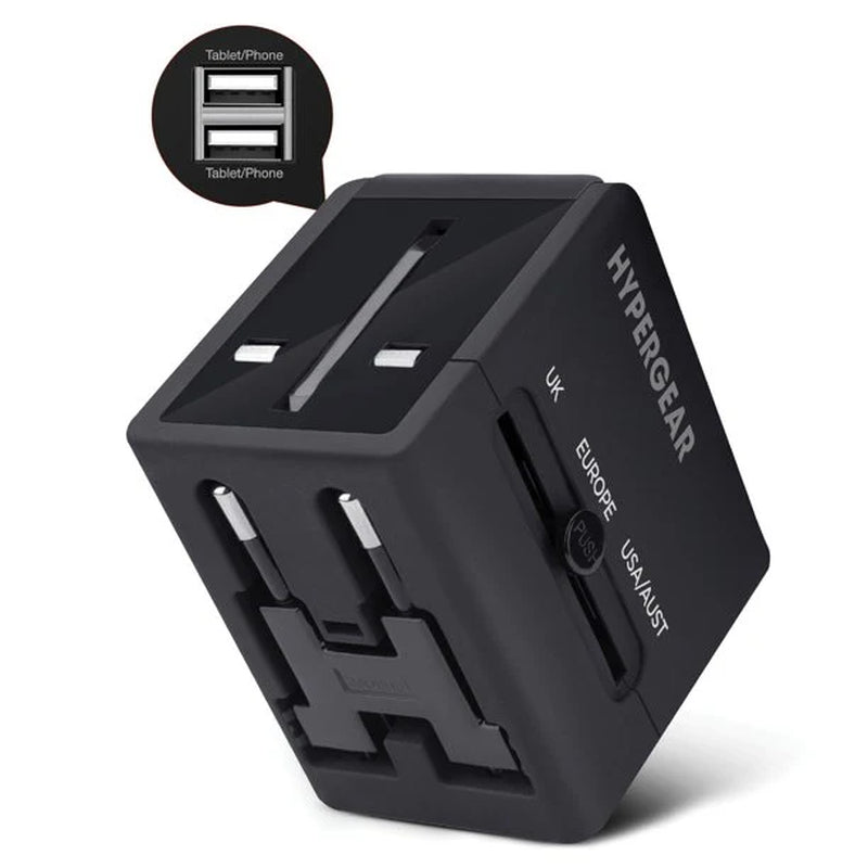Hypergear All-In-One World Travel Adapter