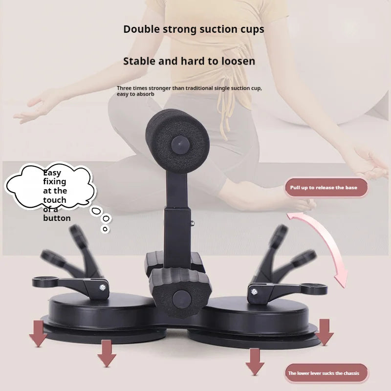 Ab Training Auxiliary Device, Ab Trainer Auxiliary Machine with Bands, Multi-Functional Adjustable Ab Trainer Equipment, Ab Trainer Auxiliary Equipment for Home & Gym