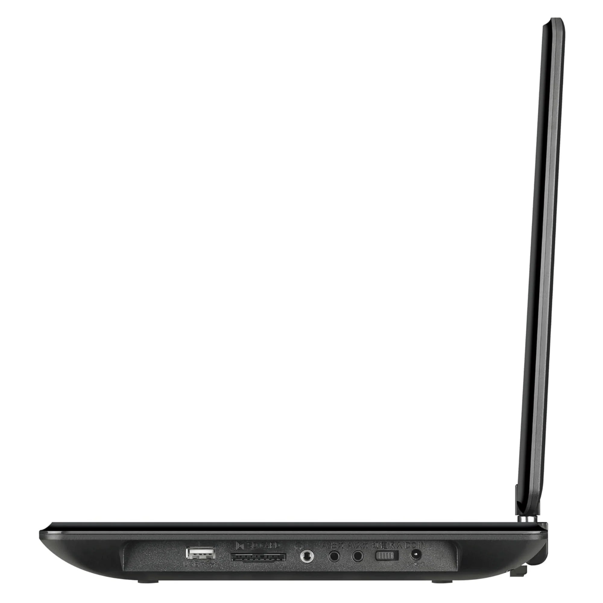 Supersonic 14-Inch Portable LED DVD Player with Built-In Hybrid TV Tuners ACDC Compatible