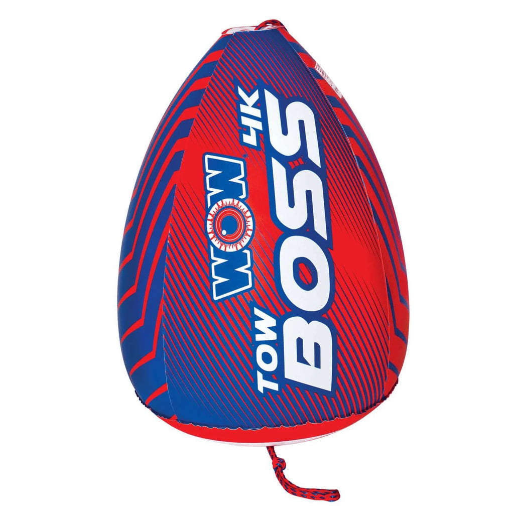 WOW Watersports Tow Boss for 1-4-Person Towables, Absorbs Shock and Reduces Rope Spray