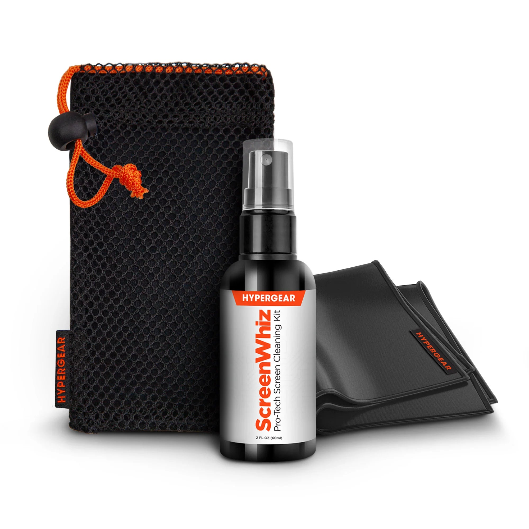 Hypergear Screenwhiz 3-In-1 Screen Cleaning Kit W Cloth & Solution