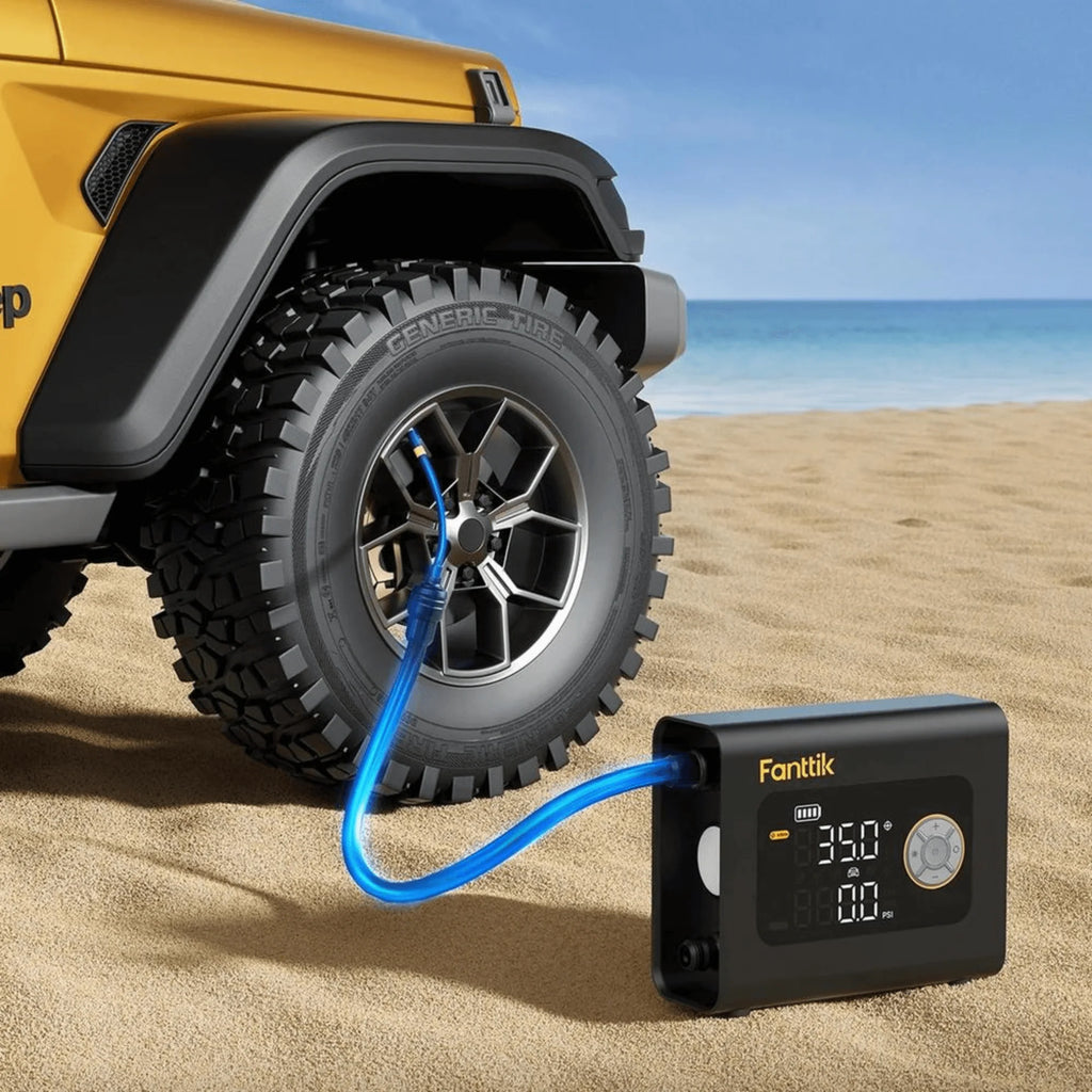 Fanttik S300 Cross Portable Air Inflator/Light/Power Bank - REFURBISHED