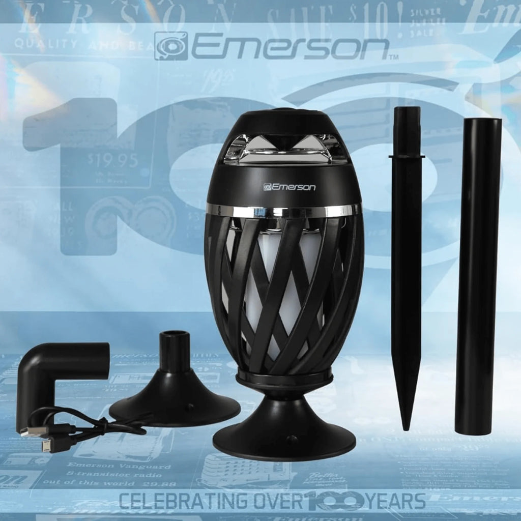 Emerson Outdoor Flame Light Bluetooth Speaker
