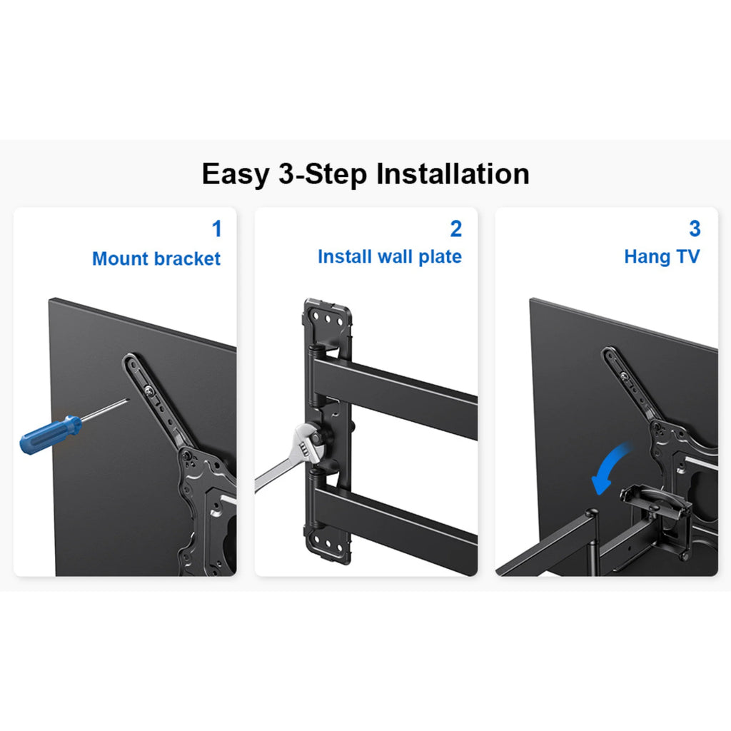 Ergoav Ceiling Mount for Tvs 43" to 75"