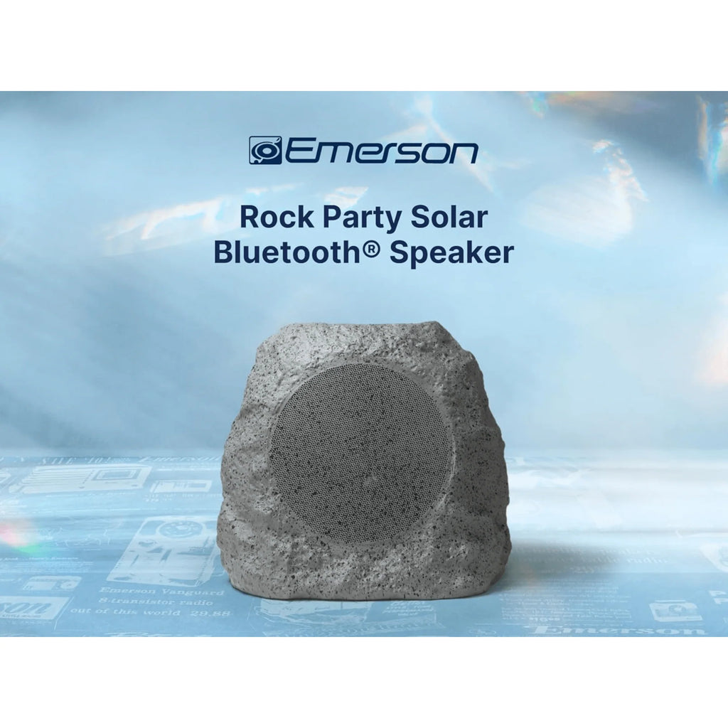 Emerson Rock Party Solar Bluetooth Speaker