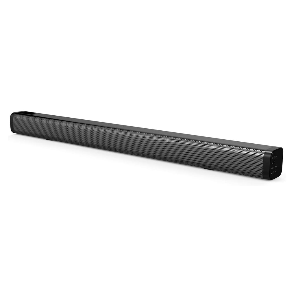 Supersonic 30-Inch Optical Bluetooth 2.0 Channel Soundbar with Dual AUX Inputs